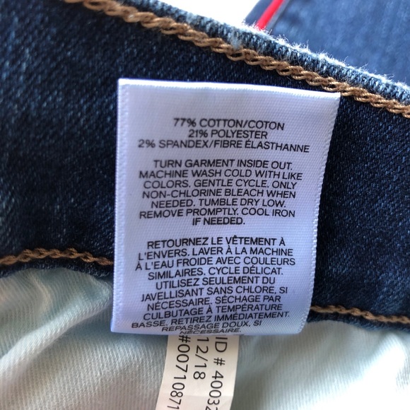 Express Tuxedo Stripe Raw Ankle Skinny Jeans - Picture 12 of 16